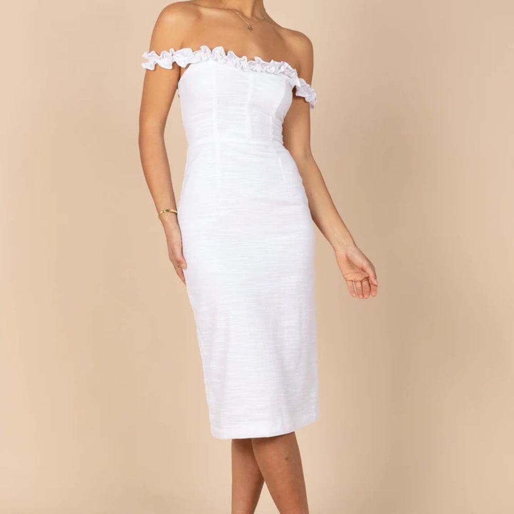 Petal & Pup FLOREZ DRESS - WHITE